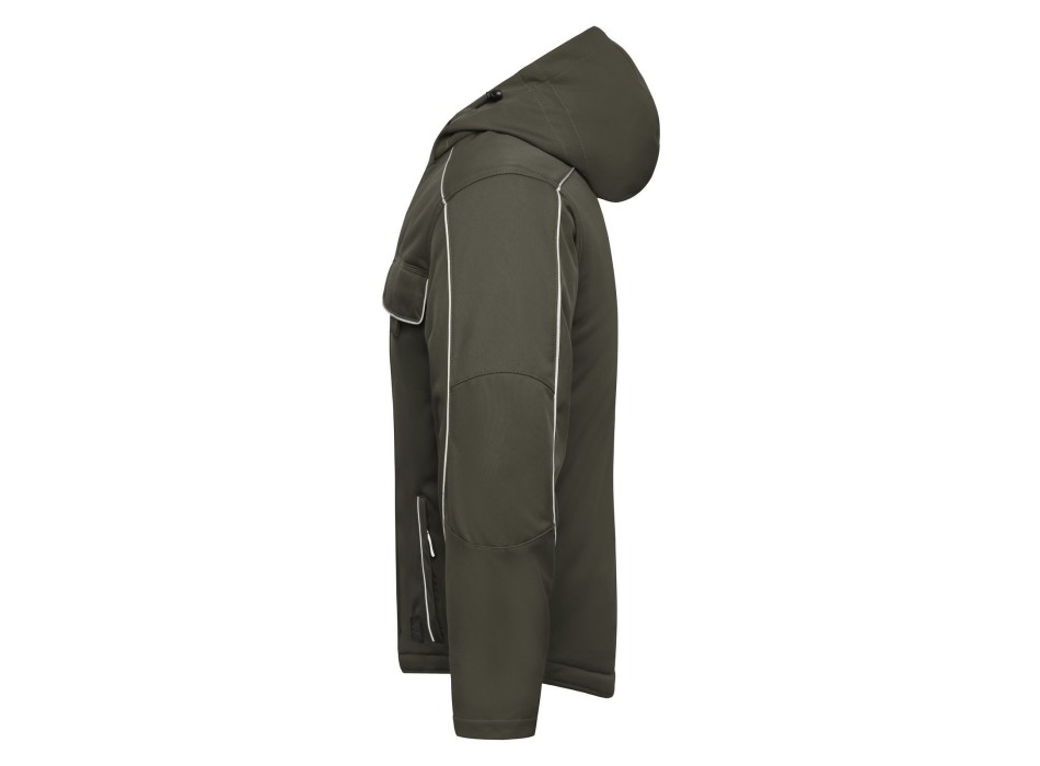 Workwear Softshell Padded Jacket - Solid FullGadgets.com