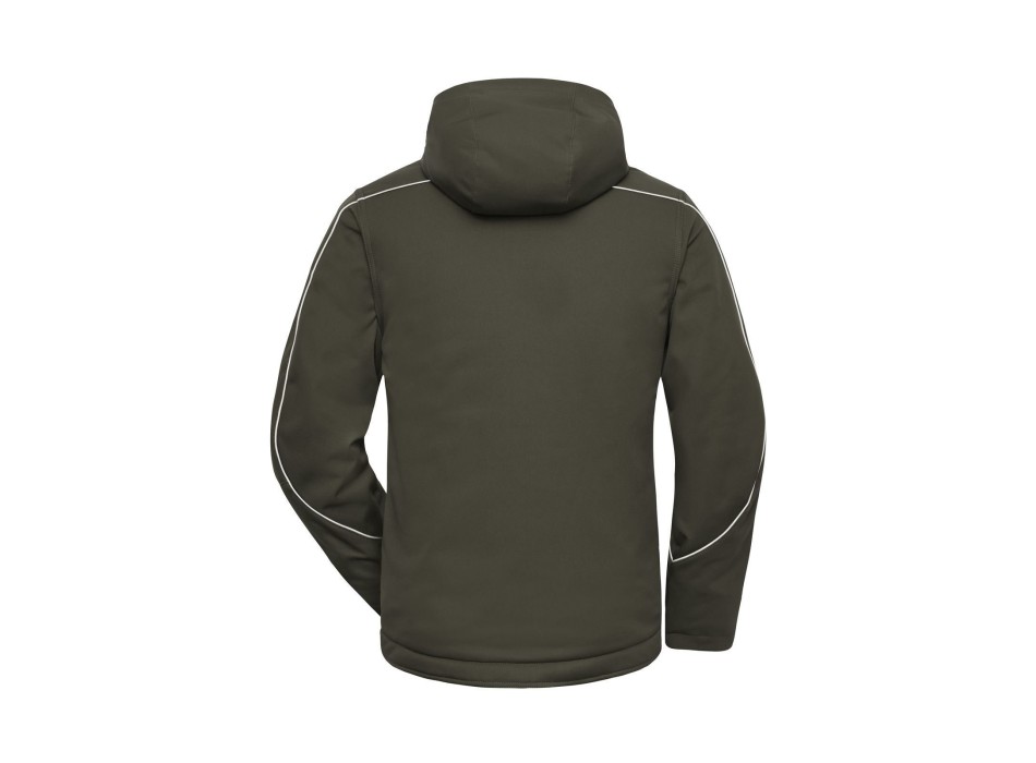 Workwear Softshell Padded Jacket - Solid FullGadgets.com