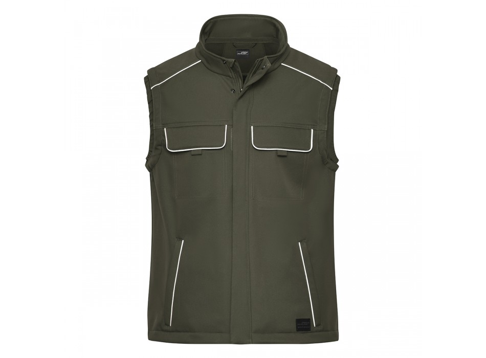 Workwear Softshell Vest 100%P FullGadgets.com