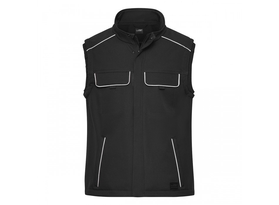 Workwear Softshell Vest 100%P FullGadgets.com