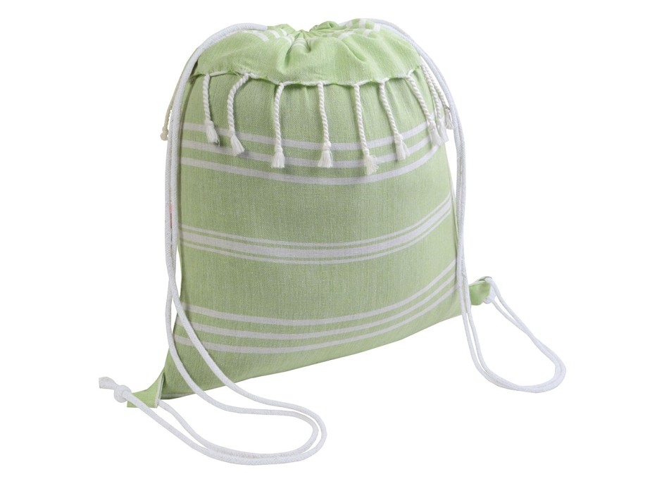 Zainetto fouta in cotone 180 g/m2 con chiusura a strappo FullGadgets.com