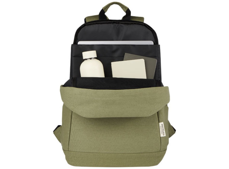 Zaino antifurto per portatile da 15,6" in tela riciclata certificata GRS Joey - 18L FullGadgets.com