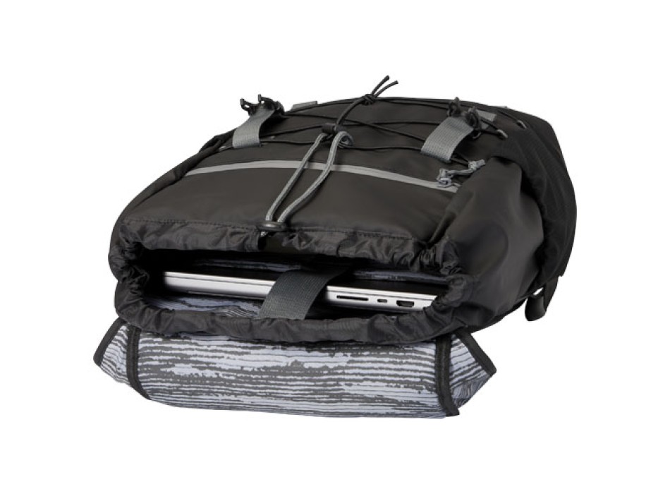 Zaino impermeabile per portatile da 15,6" in materiale riciclato GRS Aqua - 23 L FullGadgets.com