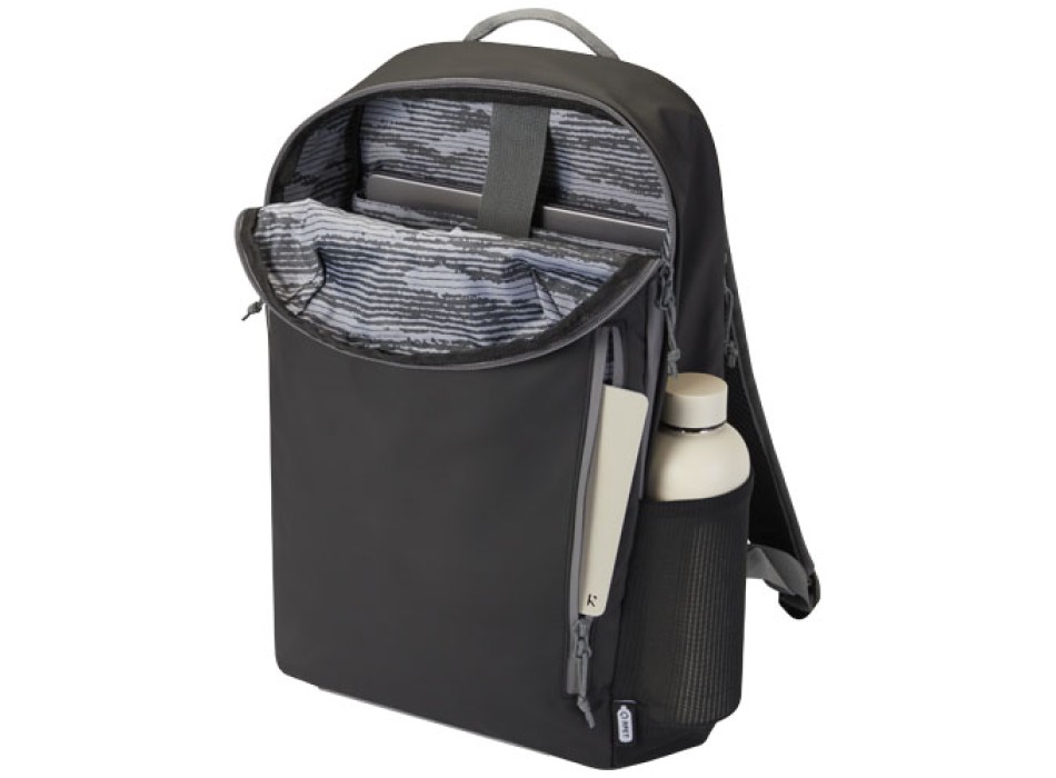 Zaino impermeabile per portatile da 15" in materiale riciclato certificato GRS Aqua - 21 L FullGadgets.com