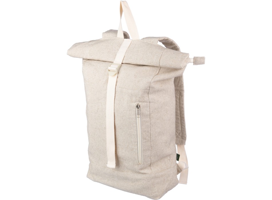 Zaino rolltop in canapa 280 gr/m² Margarete FullGadgets.com