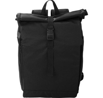 Zaino rolltop in poliestere 600 D rPET Evie FullGadgets.com