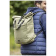 Zaino rolltop per portatile da 15" in canvas riciclato certificato GRS Joey - 15L FullGadgets.com