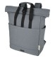 Zaino rolltop per portatile da 15" in tela riciclata certificata GRS Joey - 15L FullGadgets.com