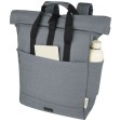 Zaino rolltop per portatile da 15" in tela riciclata certificata GRS Joey - 15L FullGadgets.com