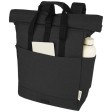 Zaino rolltop per portatile da 15" in tela riciclata certificata GRS Joey - 15L FullGadgets.com