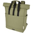 Zaino rolltop per portatile da 15" in tela riciclata certificata GRS Joey - 15L FullGadgets.com